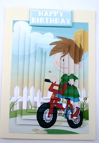 Biker Boy! Pyramid. by Janet Maureen Harvey