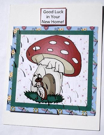 New Toadstool Home 2 by Janet Maureen Harvey