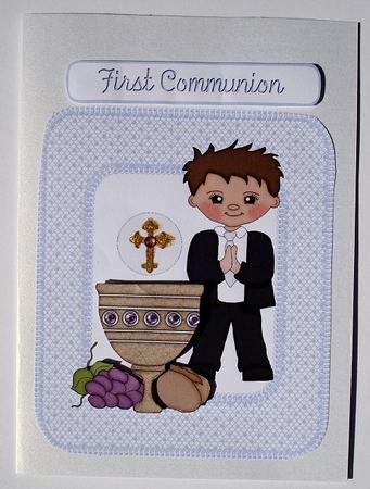 First Communion Boy by Janet Maureen Harvey
