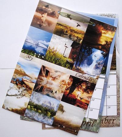 My Calendar - Nature & Birds by Janet Maureen Harvey