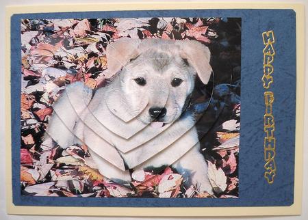 Puppy Love Pyramid Topper by Janet Maureen Harvey