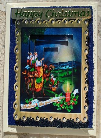Tunnell Card Following the Guiding Star by Janet Maureen Harvey