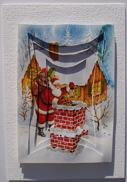 Santa Down the Chimney by Janet Maureen Harvey