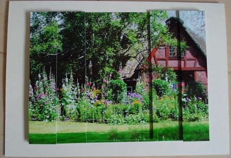 Country Cottage Side Stacker by Janet Maureen Harvey