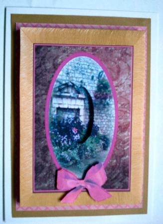 My Secret Garden Tunnel Sheet - Sheet 001 by Janet Maureen Harvey