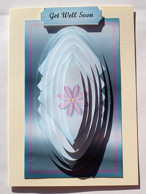 Floral ~diamond Pyramage by Janet Maureen Harvey