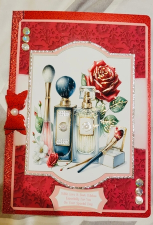 Favourite Perfumes & Makeup - 5x7 by janet mcgill
