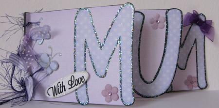Mum Book Sheet by Janet Savage