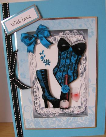 Turquiose Blue/black Accessories by Janet Savage
