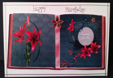 Red Lilies Book by Janet Savage