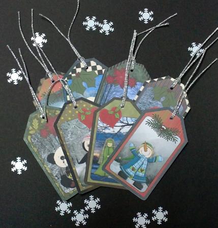 Christmas Tags by Janet Savage
