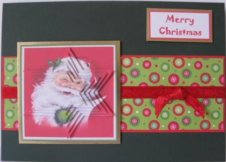 Jolly Santa by Janet Savage
