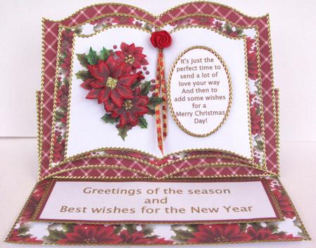 Poinsettia Easel Kit by Janet Savage