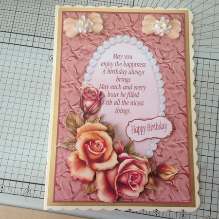 Rustic Roses and Pearls by J Stocks