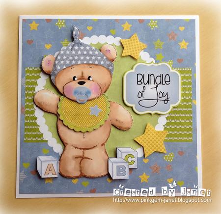 Baby Boy Bear by Janet Roberts
