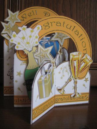 Congratulations Cascade Deluxe by Janette Ellison