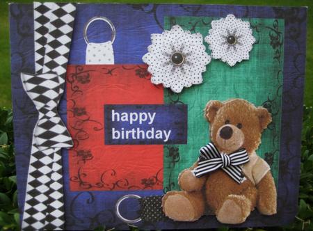 Modern Boy Bear by Janette Ellison