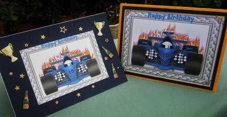 Racing Car by Janette Ellison