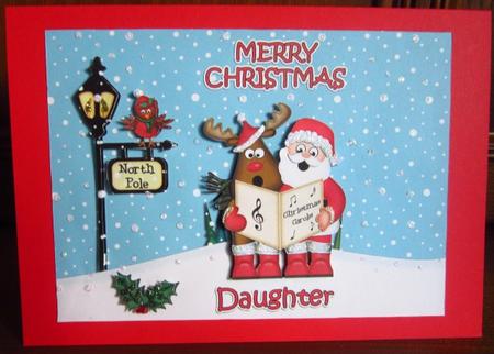 Xmas Rudolph & Santa 3D Decoupage Step by Step Designs by Janette Ellison