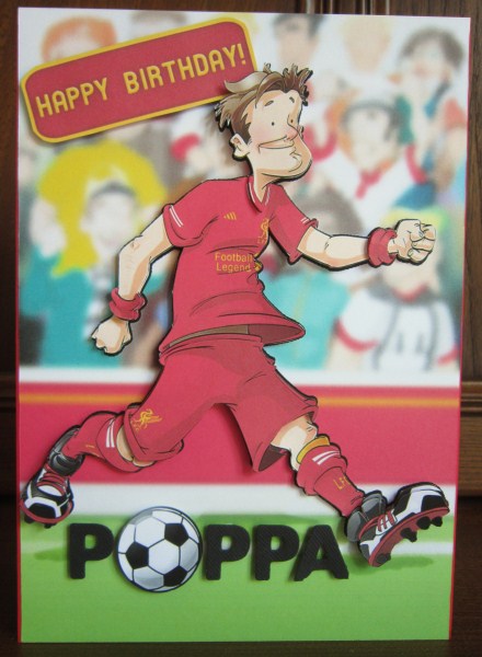 Football Dude from Liverpool by Janette Ellison