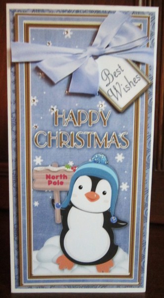 Blue Penguin Happy Christmas Dl Topdown Step by Step by Janette Ellison