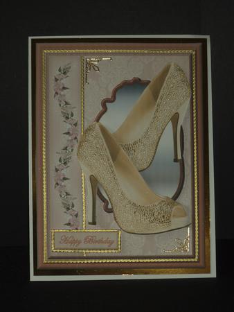 Gold Twinkle Toes by Jan Fisher