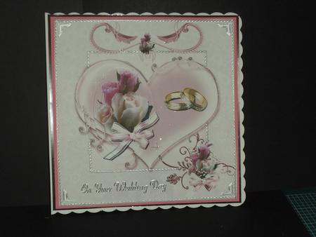 Pink Wedding Pyramage by Jan Fisher