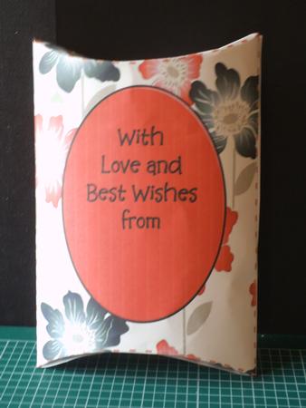 Birthday Gift Pillow Box by Jan Fisher