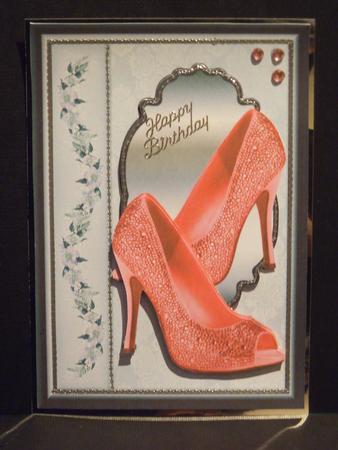Pink Prom Shoes by Jan Fisher