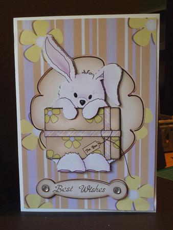 Pink Bunny by Jan Fisher