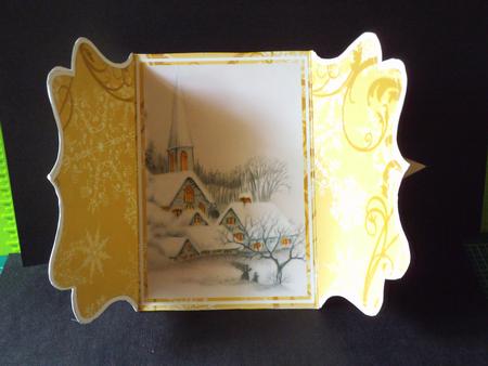 Ice Church Gold Buckle Bracket Mini Card Kit by Jan Fisher