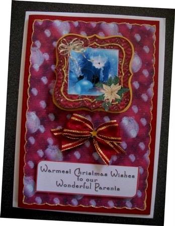 Christmas Candle Shell Stacker by Janice Cutajar