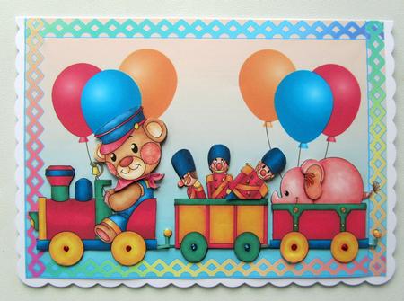 Lovely Jungle Train by Janice Saunders