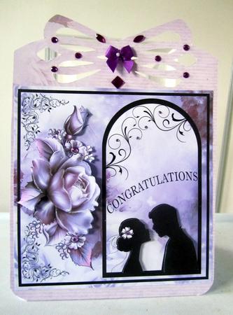 Silhouette Wedding by Janice Saunders