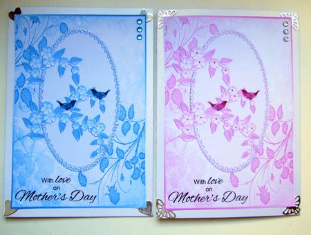 Mother's Day Birds by Janice Saunders