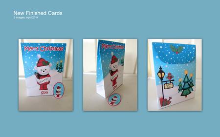 3D Xmas Son Teddy Ed Large Gift Bag Mini Kit by Janice Saunders