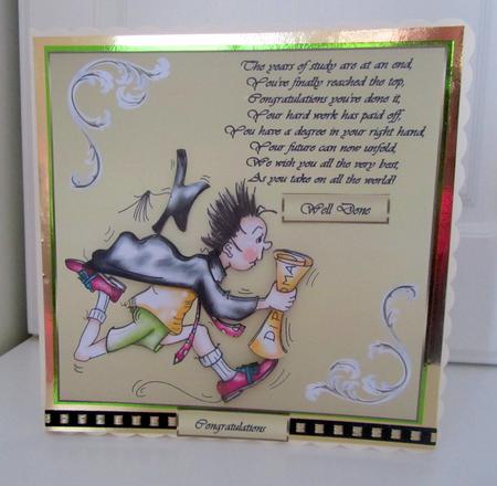 On the Run Graduate by Janice Saunders