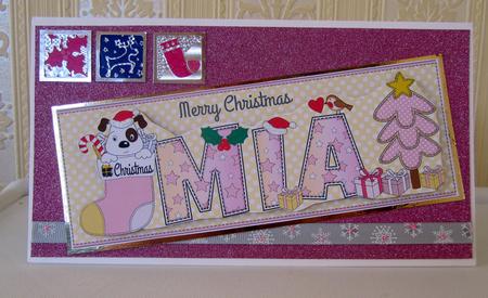 Patch 1st Xmas Mia Large Dl by Janice Saunders