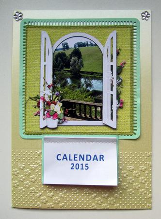 Window Scene 4 by Janice Saunders