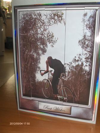 For the Bicycle Rider in Your Life Side Stacker Best Wishe by Janice Thomson