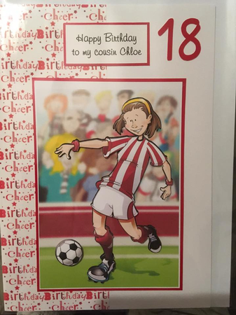 Red and White Football Girl Featured Gallery Photo