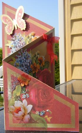 Vintage Roses 2 Cascade by Jayne Francis