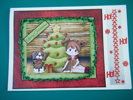 Christmas Tree Quick Card by Jayne Francis