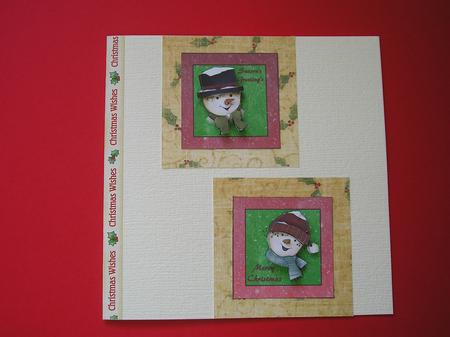 Cheeky Snowmen Toppers Sheet by Jayne Morley