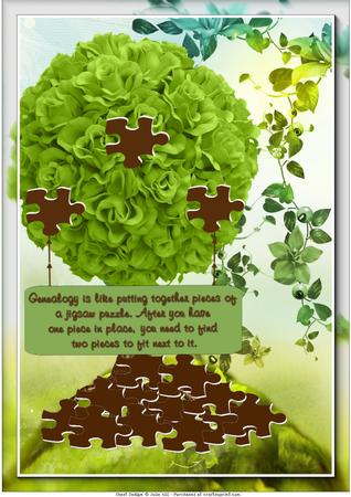 A4 Spring Hill Card Front by Jayne Smith