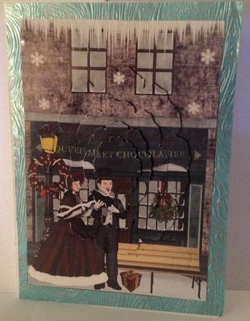 Carollers Shaped Pyramid by Jayne Smith