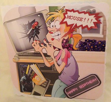 P.c. Repair Lady 8x8 Quick Card by Jayne Smith