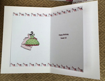 Retro Boutique Coming of Age Card by Jayne Taplin