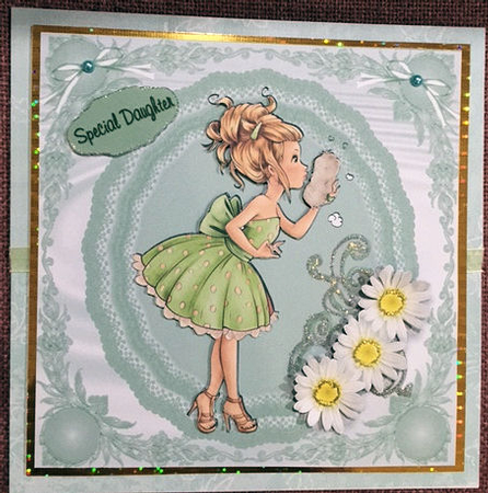 green dress so pretty mini kit by Jayne Taplin