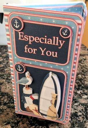 Maritime Off Set Gatefold Birthday Card Kiy by Jayne Taplin